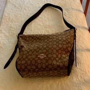 Coach purse with Coach logo